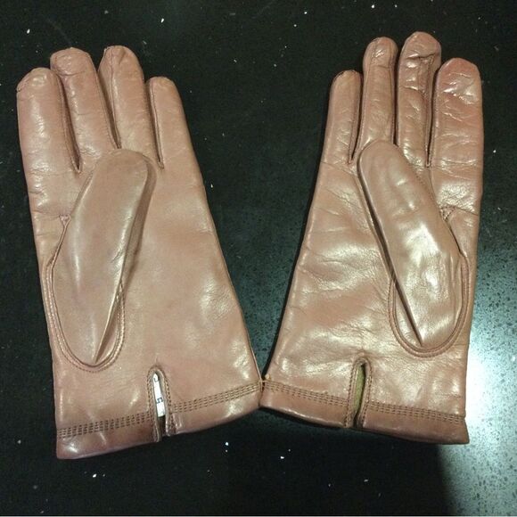 CHRISTIAN DIOR Leather Cloves - Picture 1 of 6